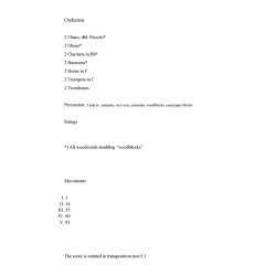 Bent S&oslash;rensen: L'Isola Della Citta (Score)