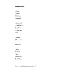 Sunleif Rasmussen: Traces in Spaces - for Oboe And Orchestra (Score)