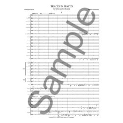 Sunleif Rasmussen: Traces in Spaces - for Oboe And Orchestra (Score)