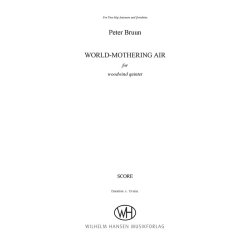Peter Bruun: World-Mothering Air (Score)
