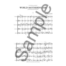 Peter Bruun: World-Mothering Air (Score)