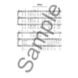 Matti Borg (Arr. Merete Wendler): Aften (SAB)