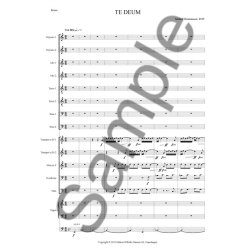 Sunleif Rasmussen: Te Deum (Score)