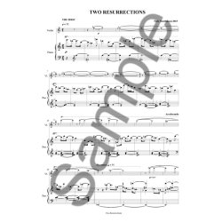 Niels Marthinsen: Two Resurrections (Score And Part)