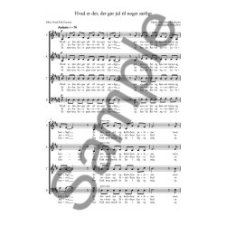 Peter Sander Andersen: Hvad Er Det Der G&oslash;r Jul Til Noget S&aelig;rligt (SATB)