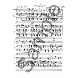 Poul Rosing Olsen: Romance (Score And Part)