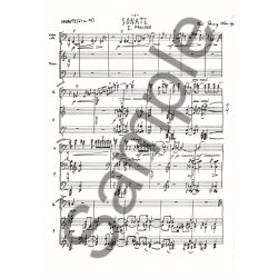 Poul Rosing Olsen: Sonate  (Player's Score)