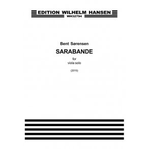 Bent Sørensen: Sarabande (Viola Solo)