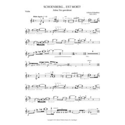 Schoenberg... est mort!