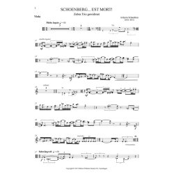 Schoenberg... est mort!