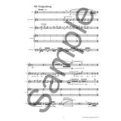 Anders Br&oslash;dsgaard: 10 Galgenlieder For Mezzo-Soprano And Ensemble (Score)