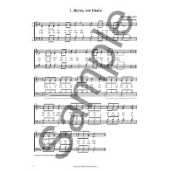 Sren Birch: 6 Korsalmer (SATB)