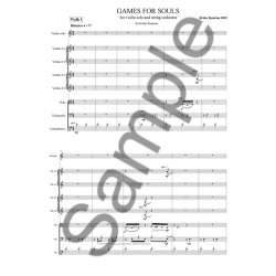 Britta Bystr&ouml;m: Games For Souls (Score)