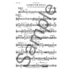 Britta Bystr&ouml;m: Games For Souls (Violin Solo Part)