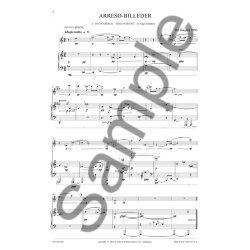 Per N&oslash;rg&aring;rd: Arres&oslash;-Billeder (Saxophone and Piano)