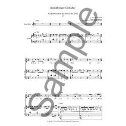Peter Bruun: Svendborger Gedichte (Score)