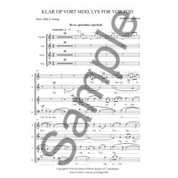 Sunleif Rasmussen: Klar Op Vort Mod, Lys For Vor Fod (Choral Score)