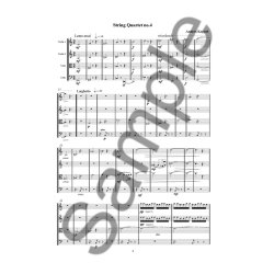 Anders Koppel: String Quartet No.4 (Score)