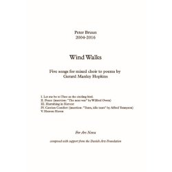 Peter Bruun: Wind Walks (SATB)
