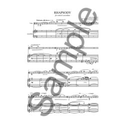 Anders Koppel: Rhapsody - 2012 Version (Score And Part)