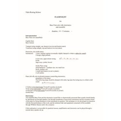 Niels Rosing-Schow: Flashnight (Score)