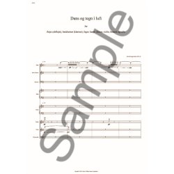 Niels Rosing-Schow: Dans og Tegn i Luft / Dance And Signs In The Air (Score)