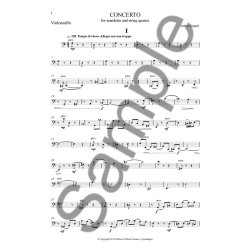 Anders Koppel: Concerto For Mandolin And String Quartet (Parts)