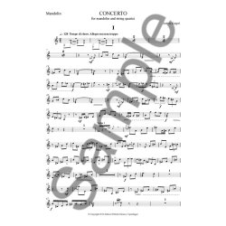 Anders Koppel: Concerto For Mandolin And String Quartet (Solo Part)