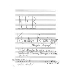 Niels Viggo Bentzon: Klimatiske Forandringer / Climatic Changes Op.474 (Score)