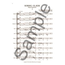 Pelle Gudmundsen-Holmgreen: Sorrig. Gl&aelig;de (SATB)