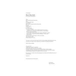 Eivind Buene: Blue Mountain (Score)