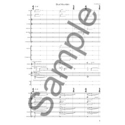 Eivind Buene: Blue Mountain (Score)