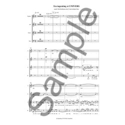 Niels Marthinsen: Fra Ingenting Et UNIVERS (Vocal Score)