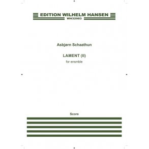 Lament (II) (Full Score)