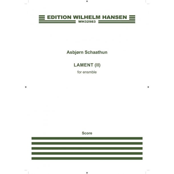 Lament (II) (Full Score)