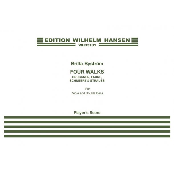 Britta Bystr&ouml;m: Four Walks