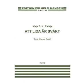 Maja S. K. Ratkje: att lida är svårt