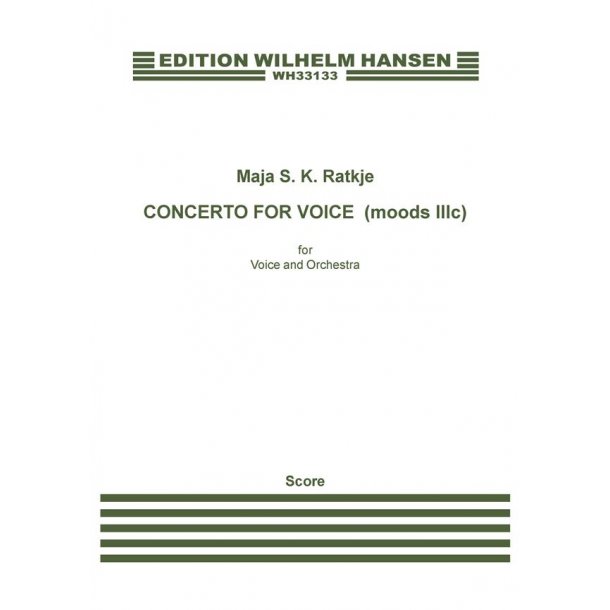 Maja S. K. Ratkje: Concerto For Voice (Moods IIIc)