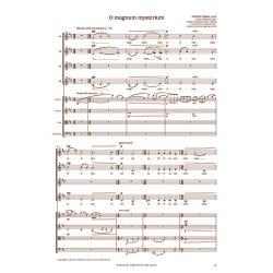 O Magnum Mysterium : SSAA Version - Score