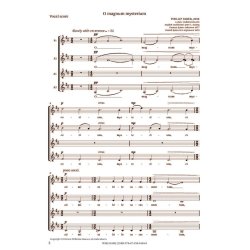 O Magnum Mysterium : SSAA Version - Choral Part