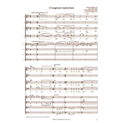 O Magnum Mysterium : SATB Version - Score