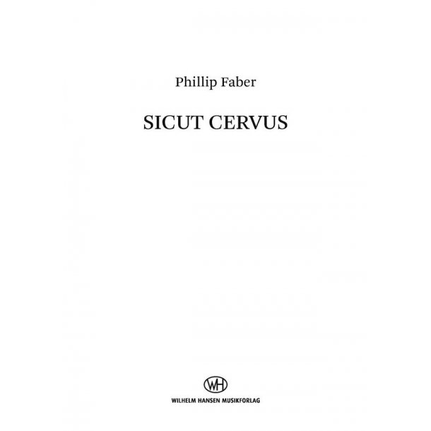 Sicut Cervus