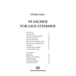 Ni Salmer For Lige Stemmer