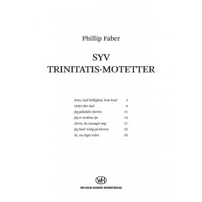 Syv Trinitatis-Motetter : Upper Voices