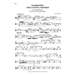 The Lustful Mother : Version with Piano and String Quartet - Parts)