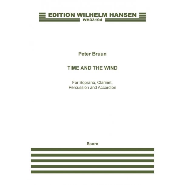 Time And The Wind (Score)