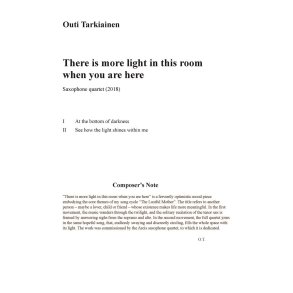 There Is More Light In This Room When You Are Here