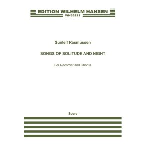 Songs of Solitude and Night (Score)