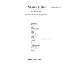 Walking in the Shade : Part II of Carion Triptych