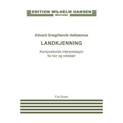 Edvard Grieg: Landkjenning (Score)